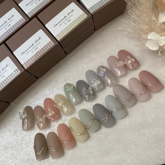 10色セット パステル】Nail studio *cucu コラボカラー コネクトジェル