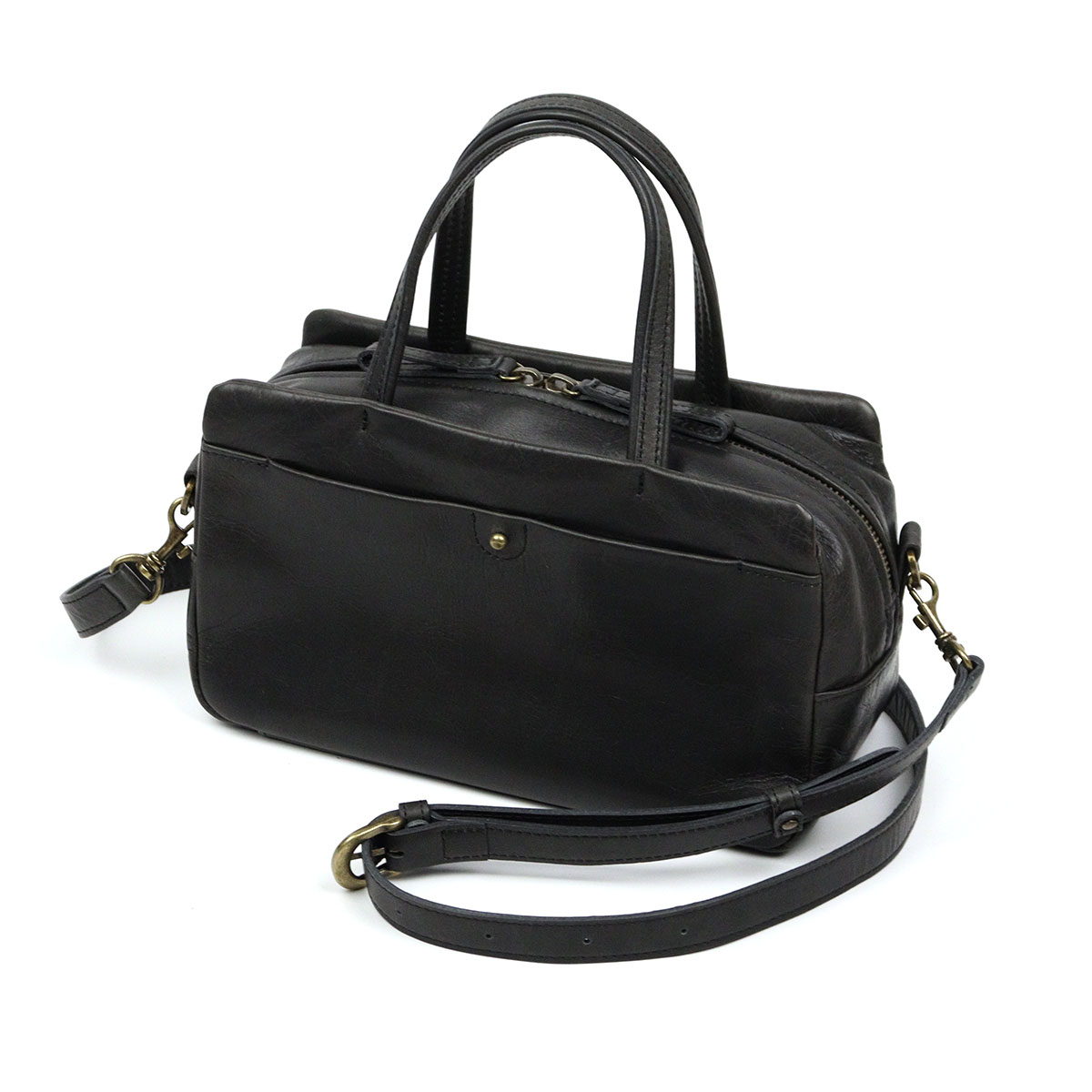 Dakota（ダコタ） 2WAYボストン トート(小) ショルダーバッグ ネロ