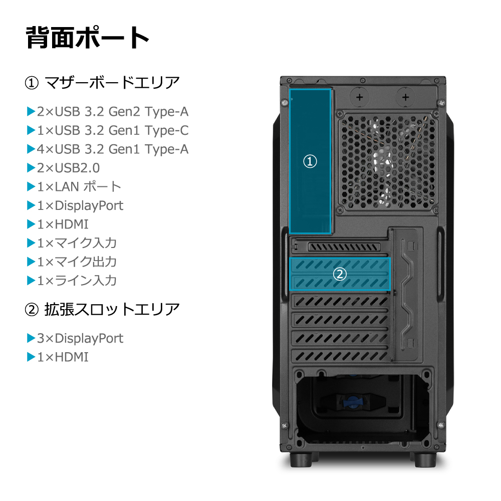 インテル（intel） ゲーミングPC RTX4070SUPER Core i9-12900KF メモリ