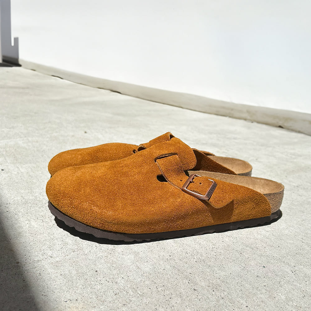BIRKENSTOCK（ビルケンシュトック） ボストン スエードサボ メンズ