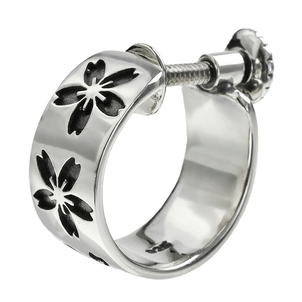 Binich（ビニッチ） ワイド サクラ イヤリング メンズ レディース