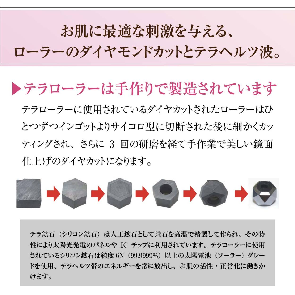 爆買 テラローラー アイII 美顔器 美波動 美容 ローラー テラヘルツ