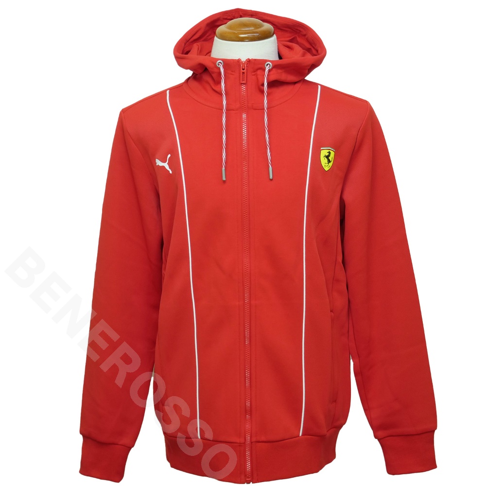 Ferrari（フェラーリ） PUMA レース HDD スウェット ジャケット レッド