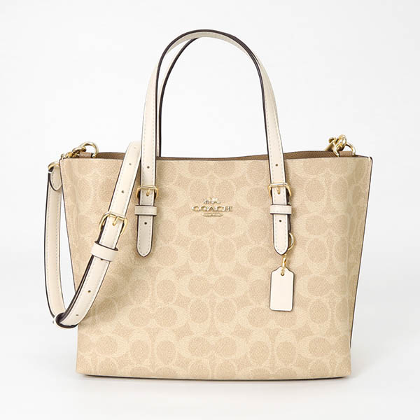 COACH（コーチ） ショルダーバッグ シグネチャー キャンバス モリー