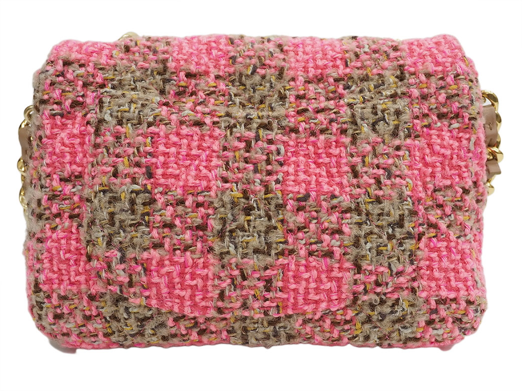 CHANEL（シャネル） バッグ ツイード チェーン ショルダー バッグ