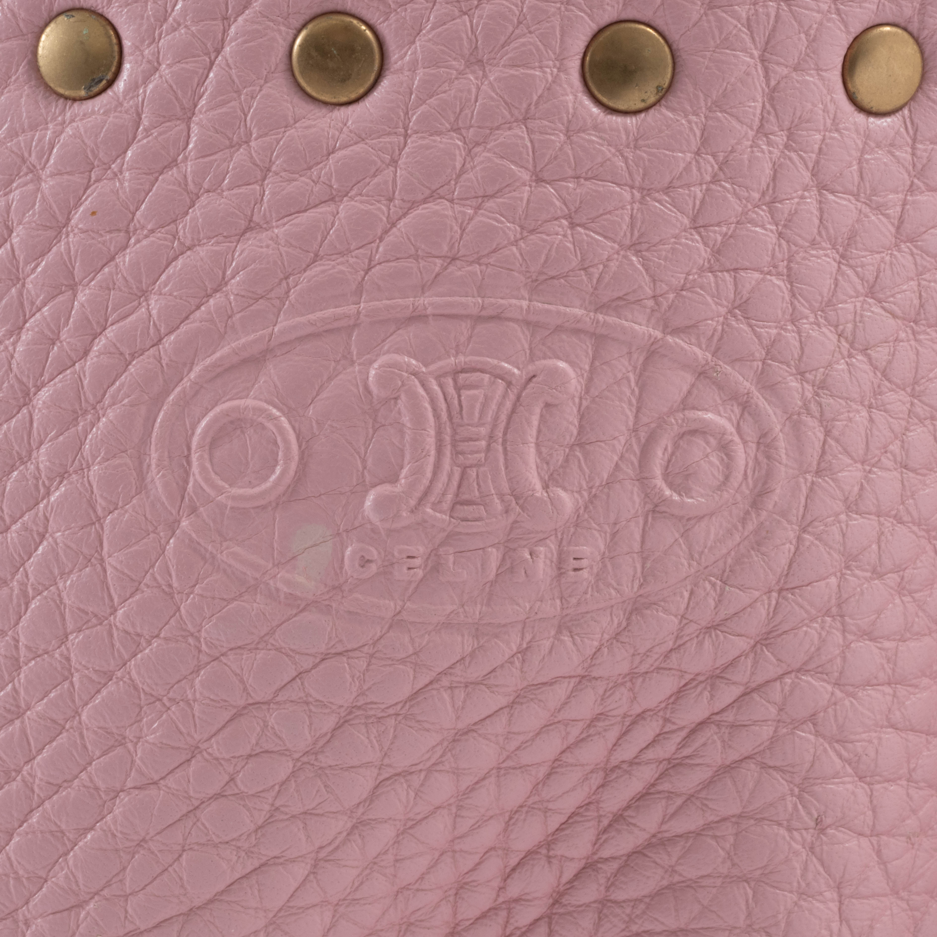 セリーヌ ブギーバッグ ハンドバッグ CE00/34 レザー ピンク