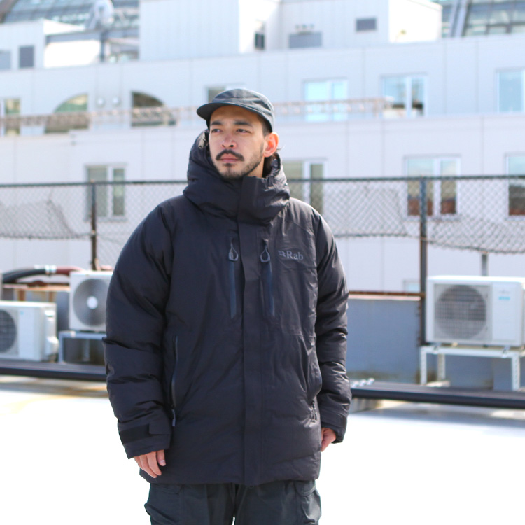 Rab（ラブ） アウター ダウンジャケット Batura Jacket : BROWN FLOOR