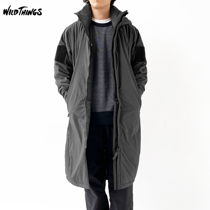 WILD THINGS（ワイルドシングス） ナイロン 中綿 コート ジャケット