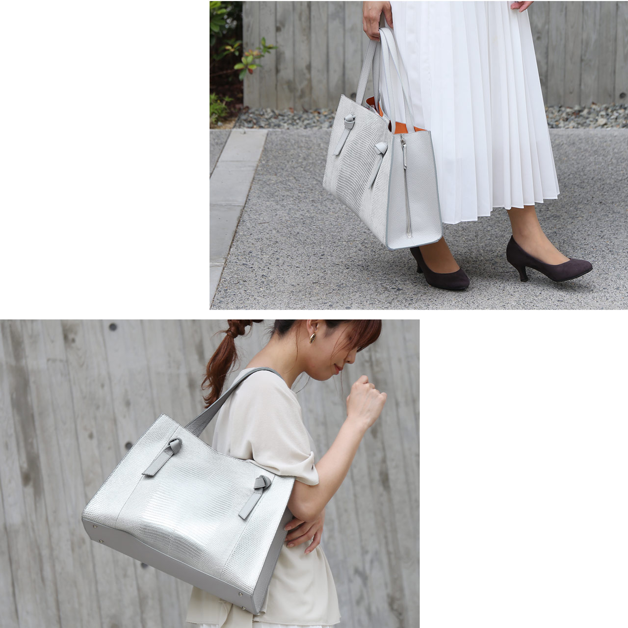 sankyo shokai（三京商会） ＜爆買＞リザード トートバッグ レディース