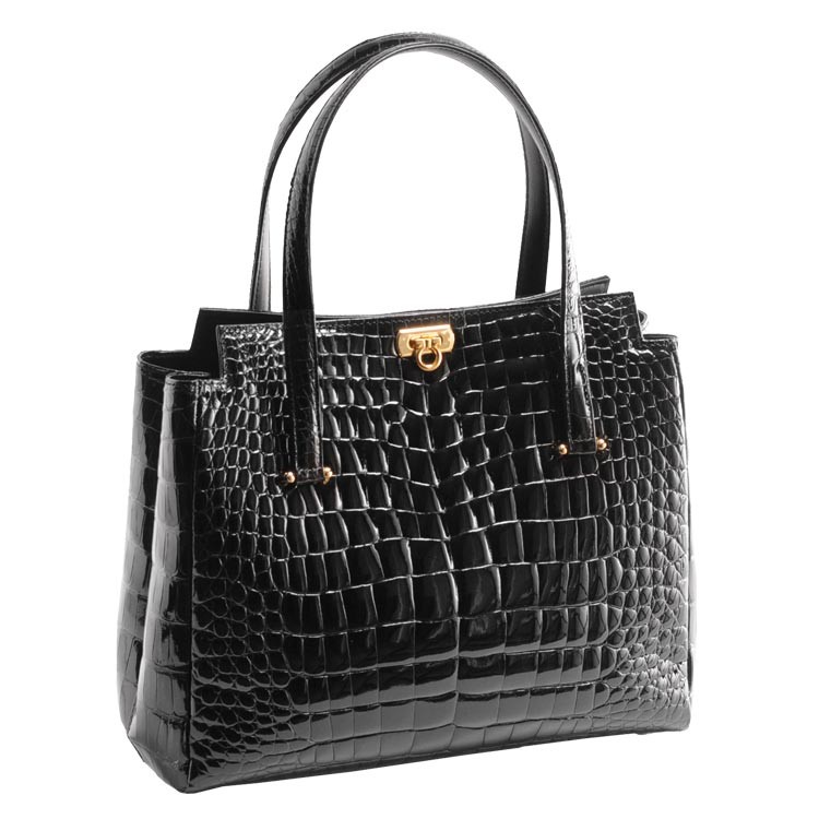 sankyo shokai（三京商会） ＜爆買＞クロコダイル ハンドバッグ 日本製