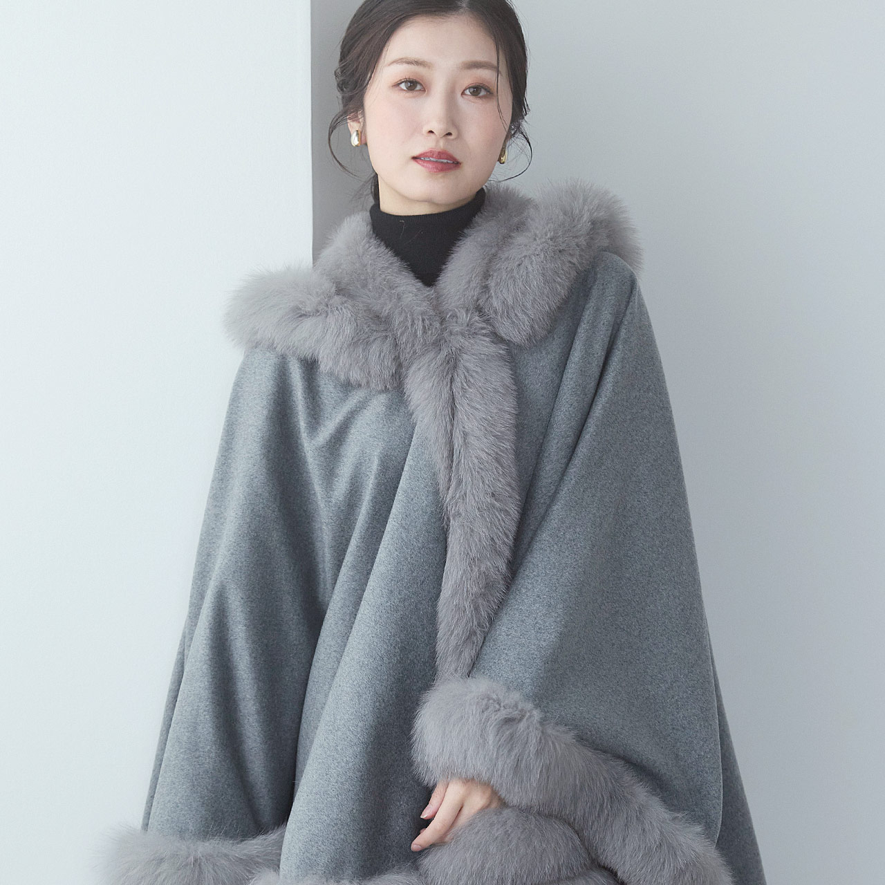 Filomo（フィローモ） ＜爆買＞[10%offクーポン]カシミヤ ケープ