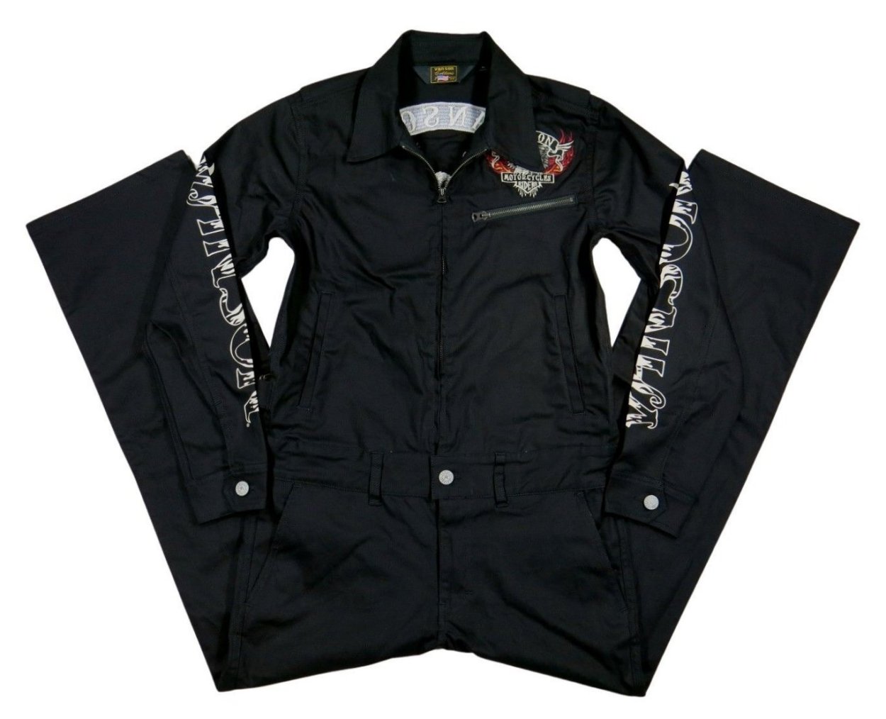 VANSON（バンソン） アメリカンイーグル刺繍 ストレッチ コットン