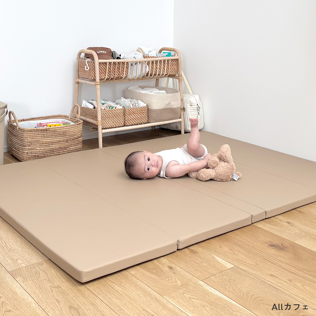 popomi（ポポミ） プレイマット 床暖 ベビー 抗菌 折りたたみ