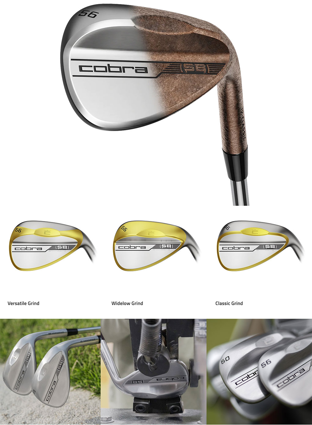 COBRA（コブラ） COBRA SNAKEBITE Raw Wedge ウェッジ メンズ 右用
