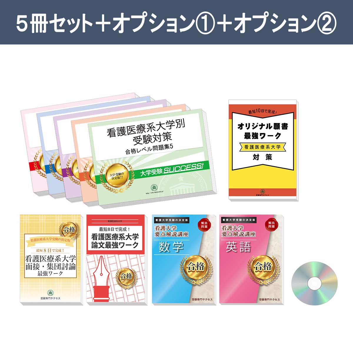2027 北里大学(看護学部)・直前対策合格セット問題集(5冊) 大学入試 二