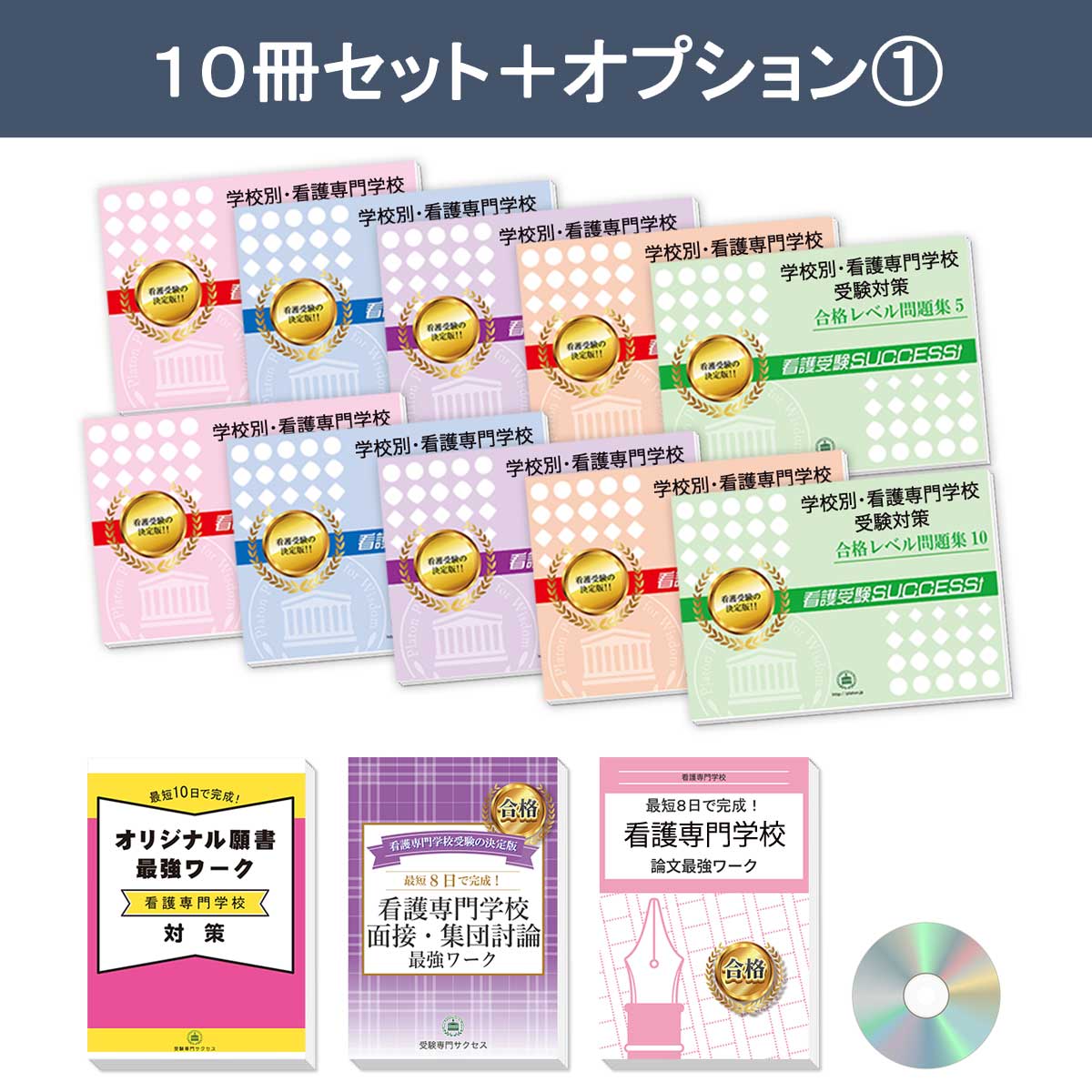 2027 東京都立南多摩看護専門学校・受験合格セット問題集(10冊) 過去問