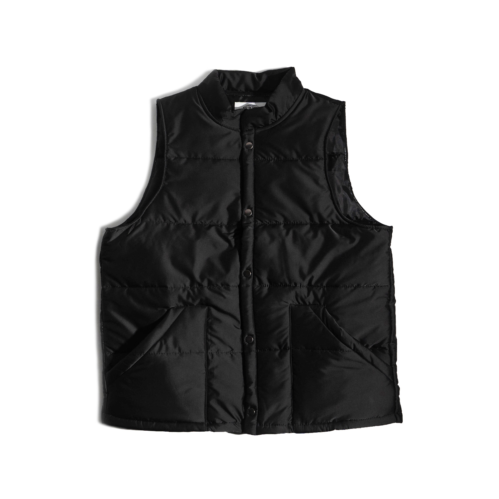 ビルドインク BUILDINK ナイロンベスト ｜ メンズ M-XL 無地 : Jalana