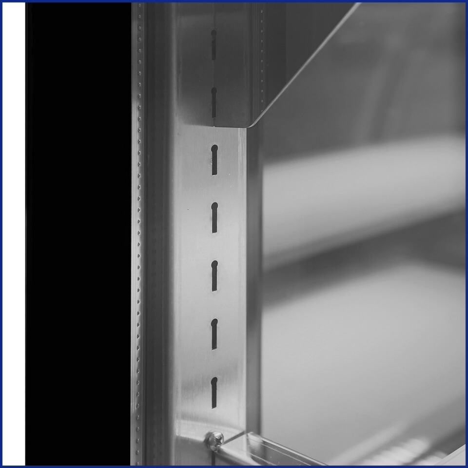 JCM レビュー特典 RIT 対面冷蔵 ショーケース（ラウンド型） RITS-172T