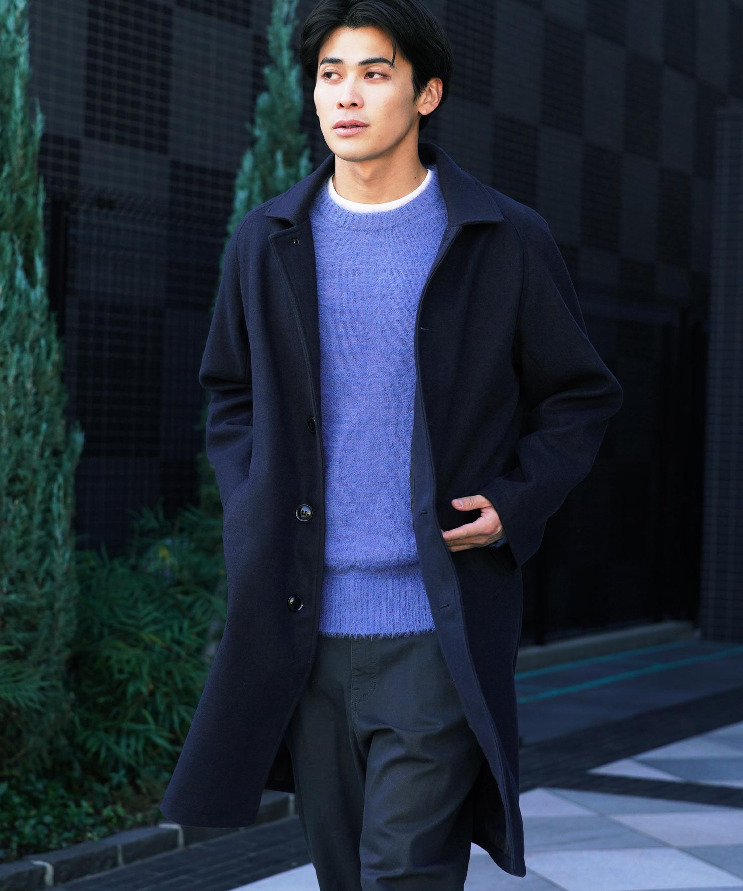 JIGGYS SHOP（ジギーズショップ） チェスターコート ステンカラー