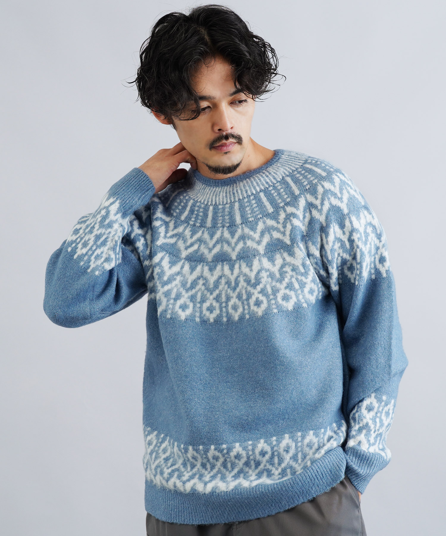 JIGGYS SHOP（ジギーズショップ） ニットセーター メンズ トップス