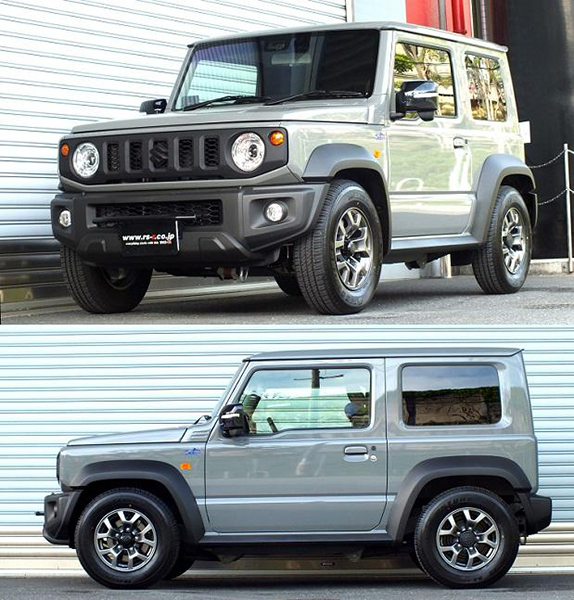 RSR RS-R ベストi C&K 車高調 ジムニーシエラ JB74W BICKS660M 取付