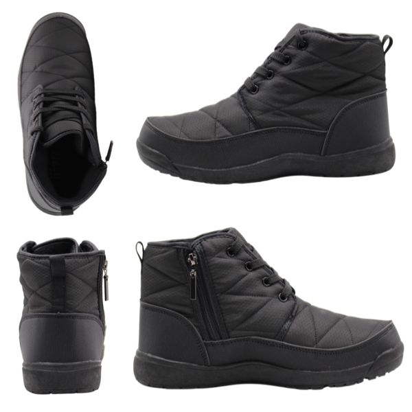 ブーツ レディース 靴 黒 ブラック スニーカー レインブーツ スノー