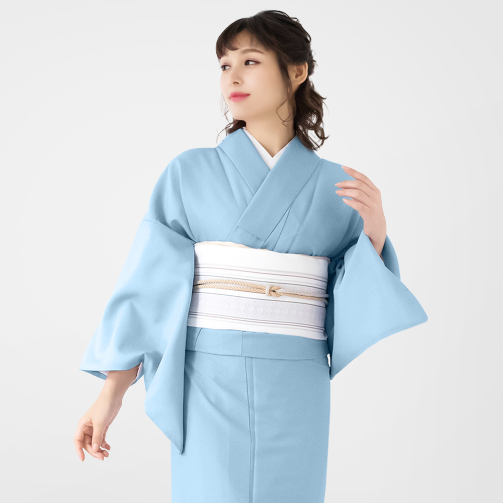 KYOETSU（京越） (色無地袷着物) 洗える着物 袷 着物 単品 レディース