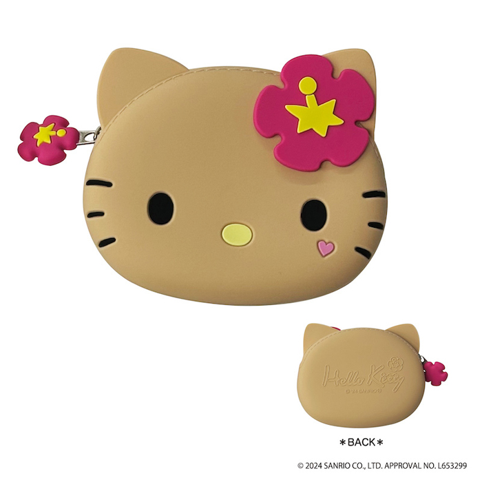 sanrio（サンリオ） ハローキティ 90s シリコンポーチ 単品販売 ヒョウ