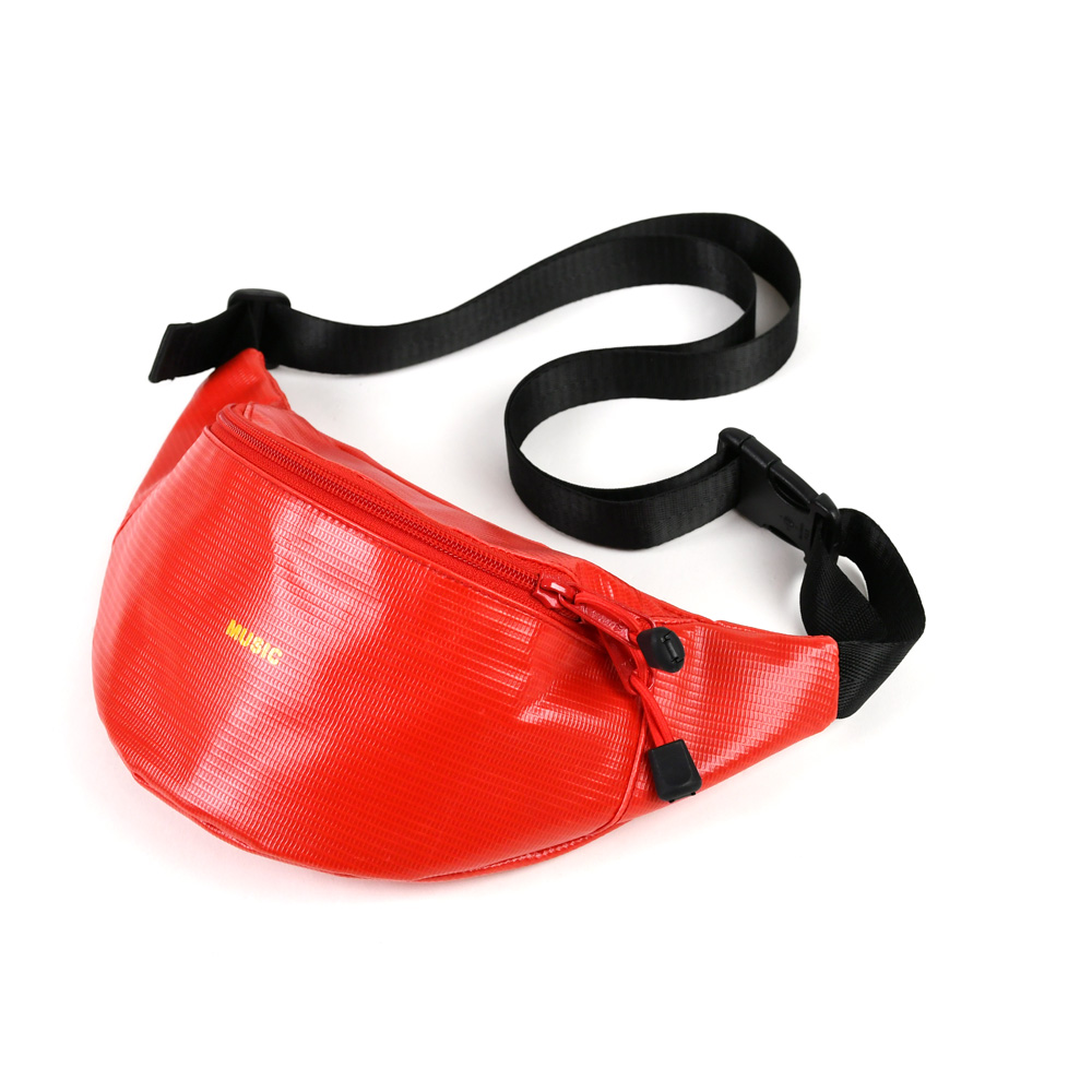 ウェストバッグ ターポリン MUSIC 1/2HALF ウェストポーチ 小さい