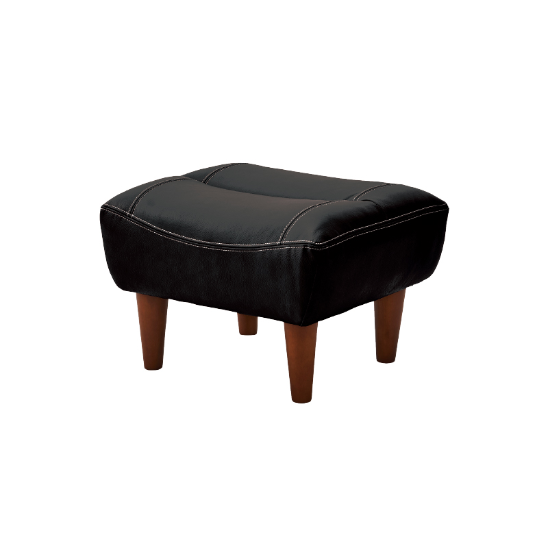 関家具 ソファ レザー おしゃれ オットマン スツール コンパクト 木脚