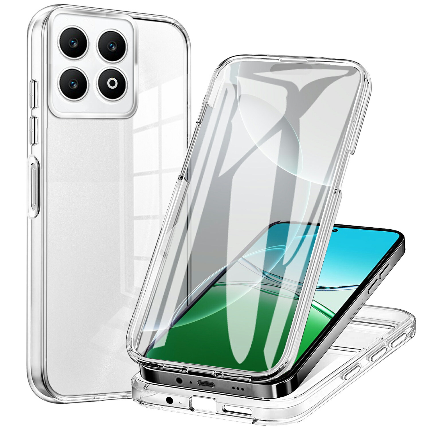 Xiaomi 17 クリアケース Pro/17 Pro Max カバー 耐衝撃 クリア 背面