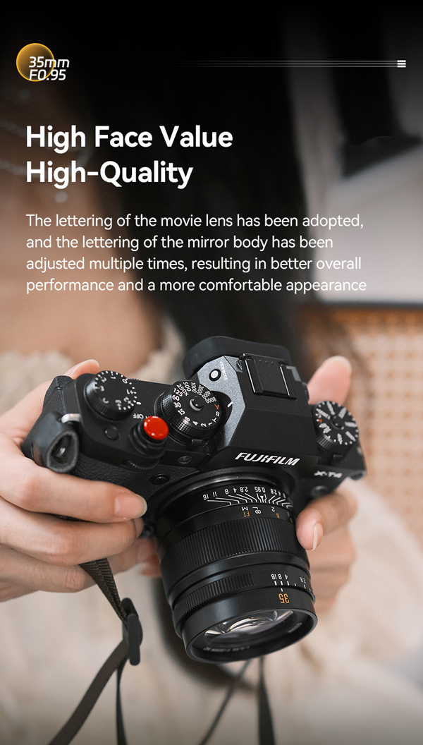 即配 (KT) Brightin Star 35mm F0.95 フジXマウント 交換レンズ ブライ