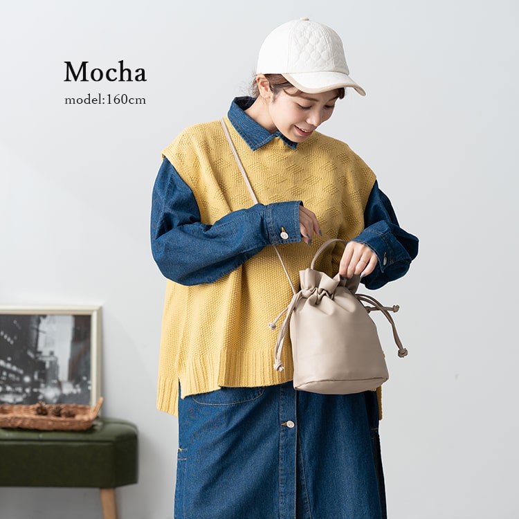 ショルダーバッグ トートバッグ 2way レディース 巾着 小さめ 軽量