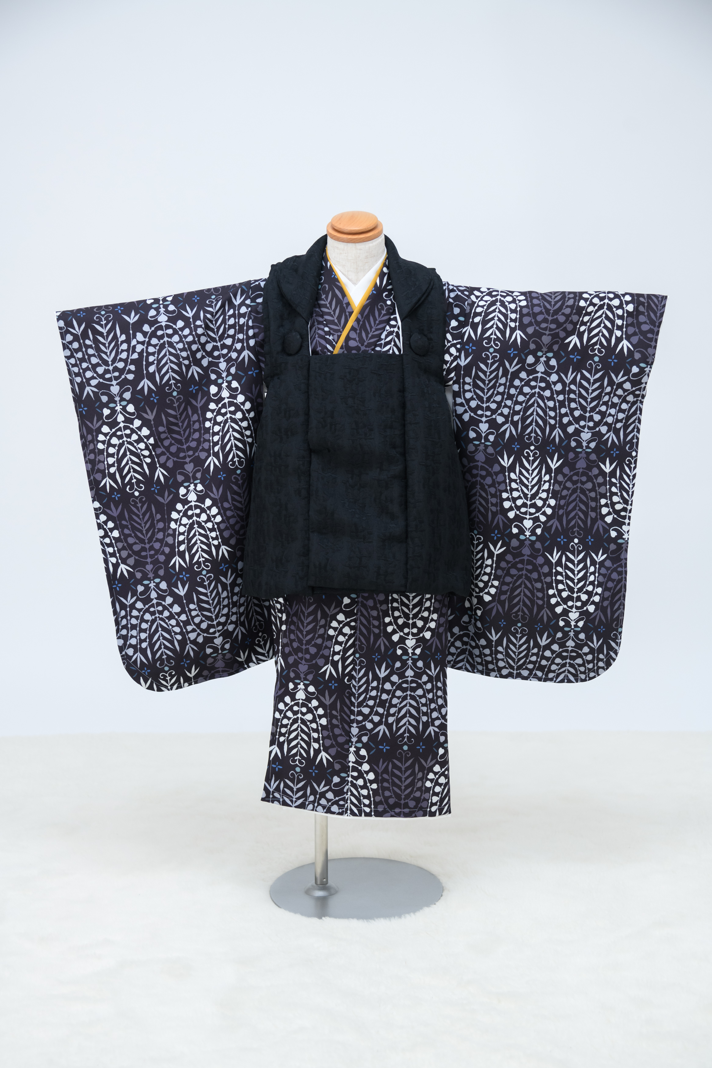 七五三 着物 3歳 販売 被布セット 男の子 京WA・KKA ブランド 7点