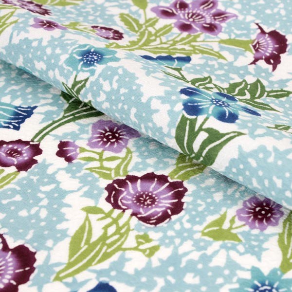 染め帯 名古屋帯 琉球 紅型 仕立てつき びんがた工房くんや謹製 証紙