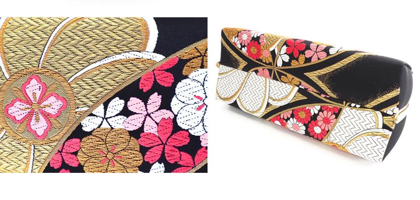 草履バッグセット 袴 振袖 紗織 ゴールド 梅 華七宝 金 礼装