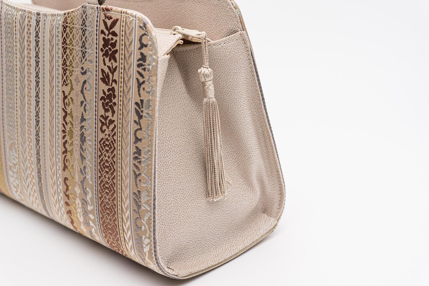 新品 博多織 和装バッグ 縞に花 市松など : 新品・リユース着物の通販