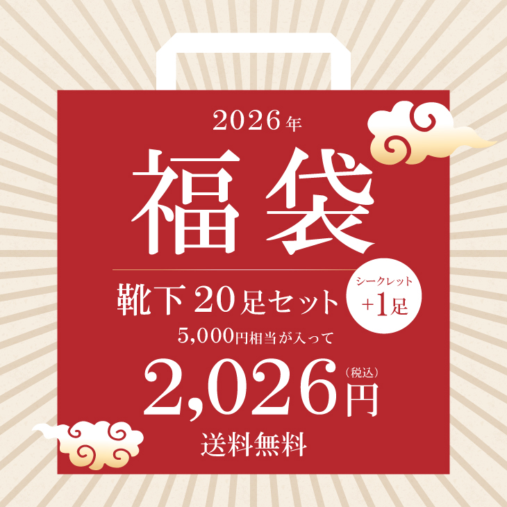 三笠（mikasa） 福袋 2026 レディース 20足 セット 靴下 お得