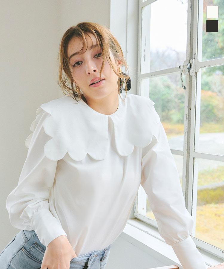 KOBE LETTUCE（神戸レタス） ブラウス レディース 長袖 40代 50代 30代