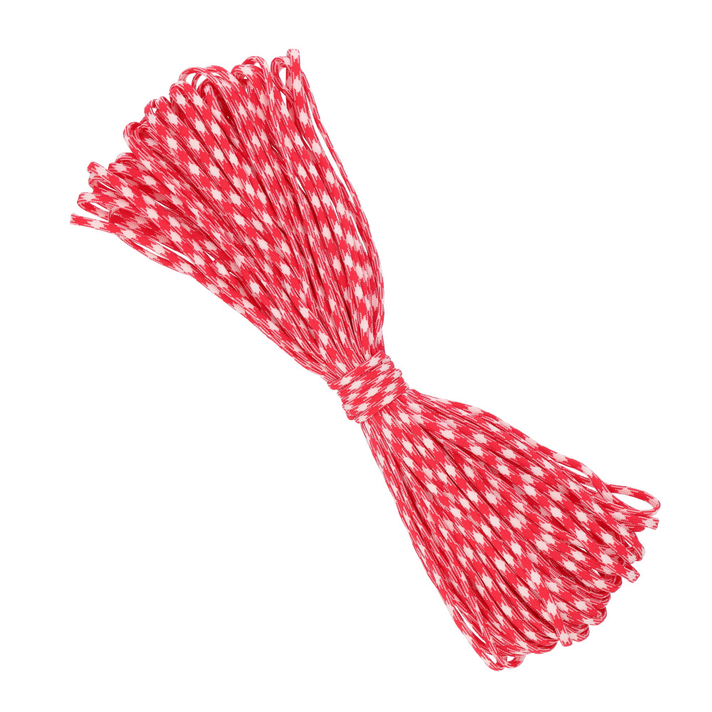 ☆ レッドカモフラ045 パラコード31mX4mm 1本 ss553 パラコード 4mm 7