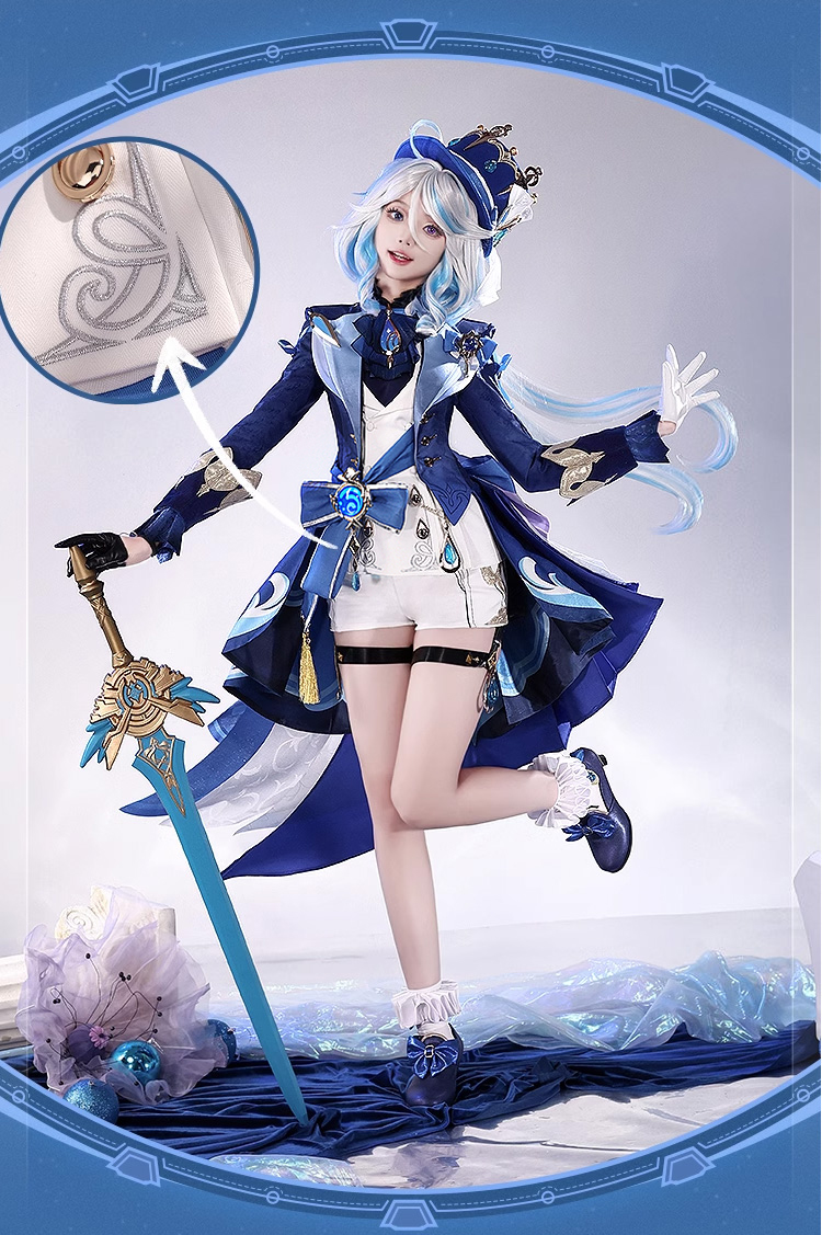 三分妄想1/3Delusion】原神 Genshin 白Ver フリーナ/Furina