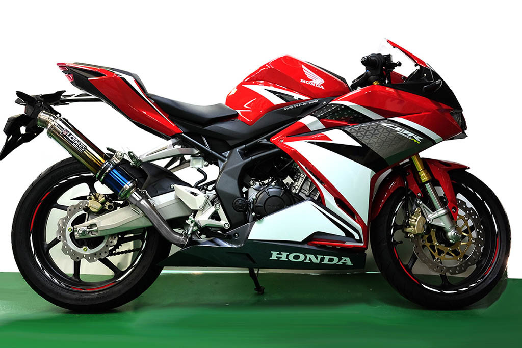 ホンダ CBR250RR 2017-2023 LCIPARTS ラウンドフルチタンスリップオン