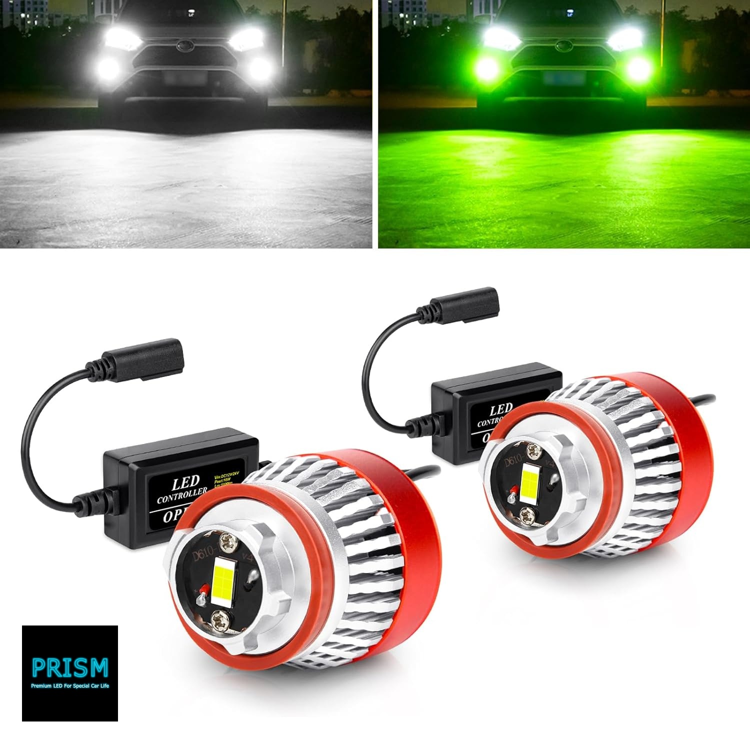 プリウス 50系 LED 純正フォグ交換用バルブ 後期(H30.12-R4.12