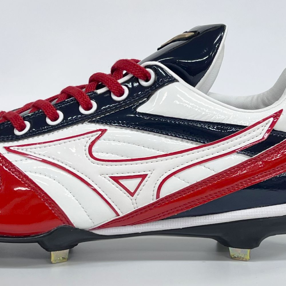 MIZUNO（ミズノ） 【サイズ交換送料無料】レッド×ネイビー 野球