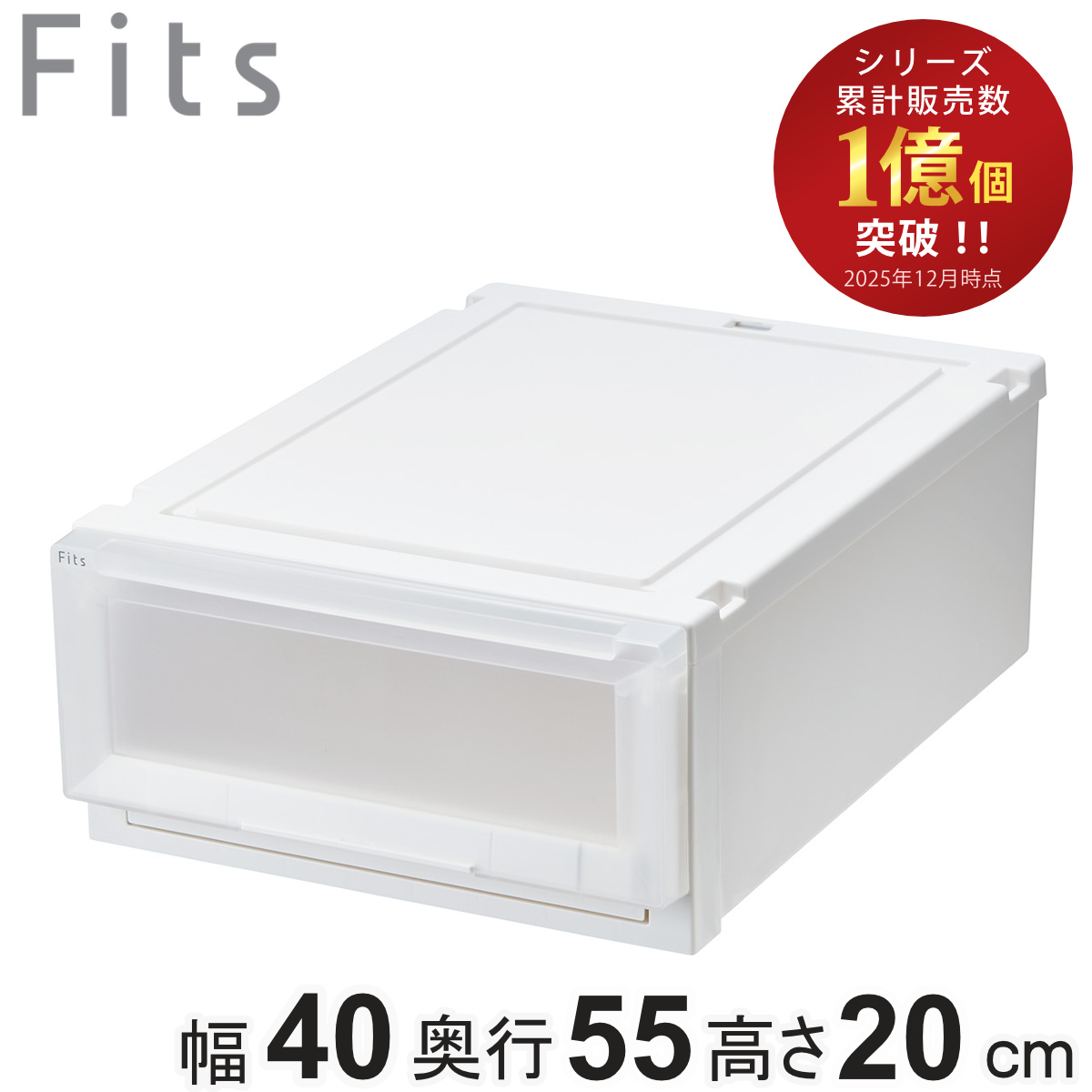 Fits 収納ケース 幅40×奥行55×高さ20cm フィッツケース アドバンス