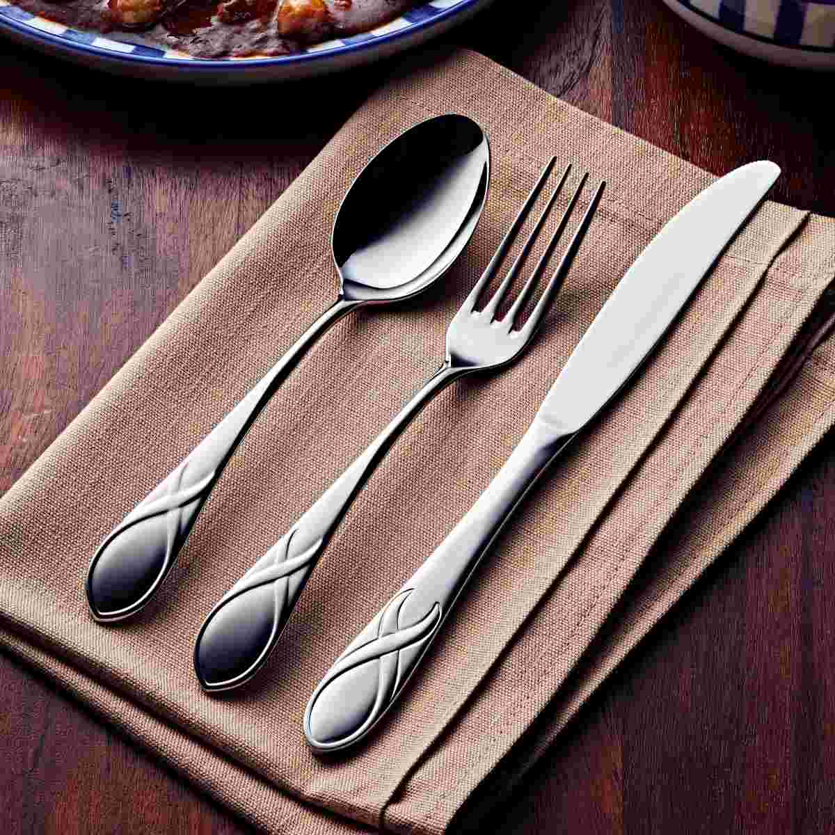 佐藤商事 ダンスク DANSK リーフ サービスフォーク 19.5cm ステンレス