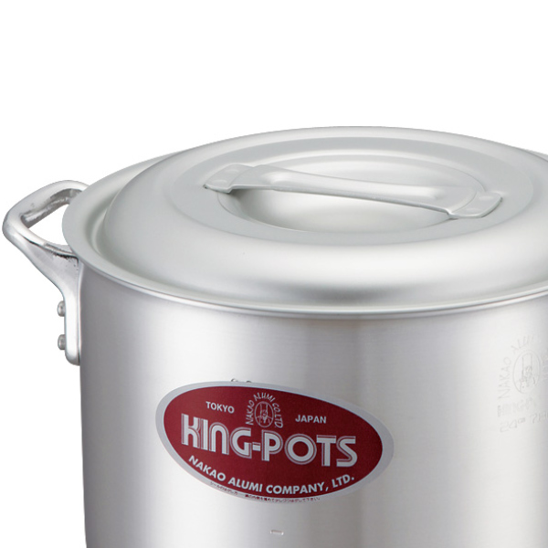 寸胴鍋 半寸胴鍋 ガス火専用 約18L 33cm 業務用 キングポット （ ガス
