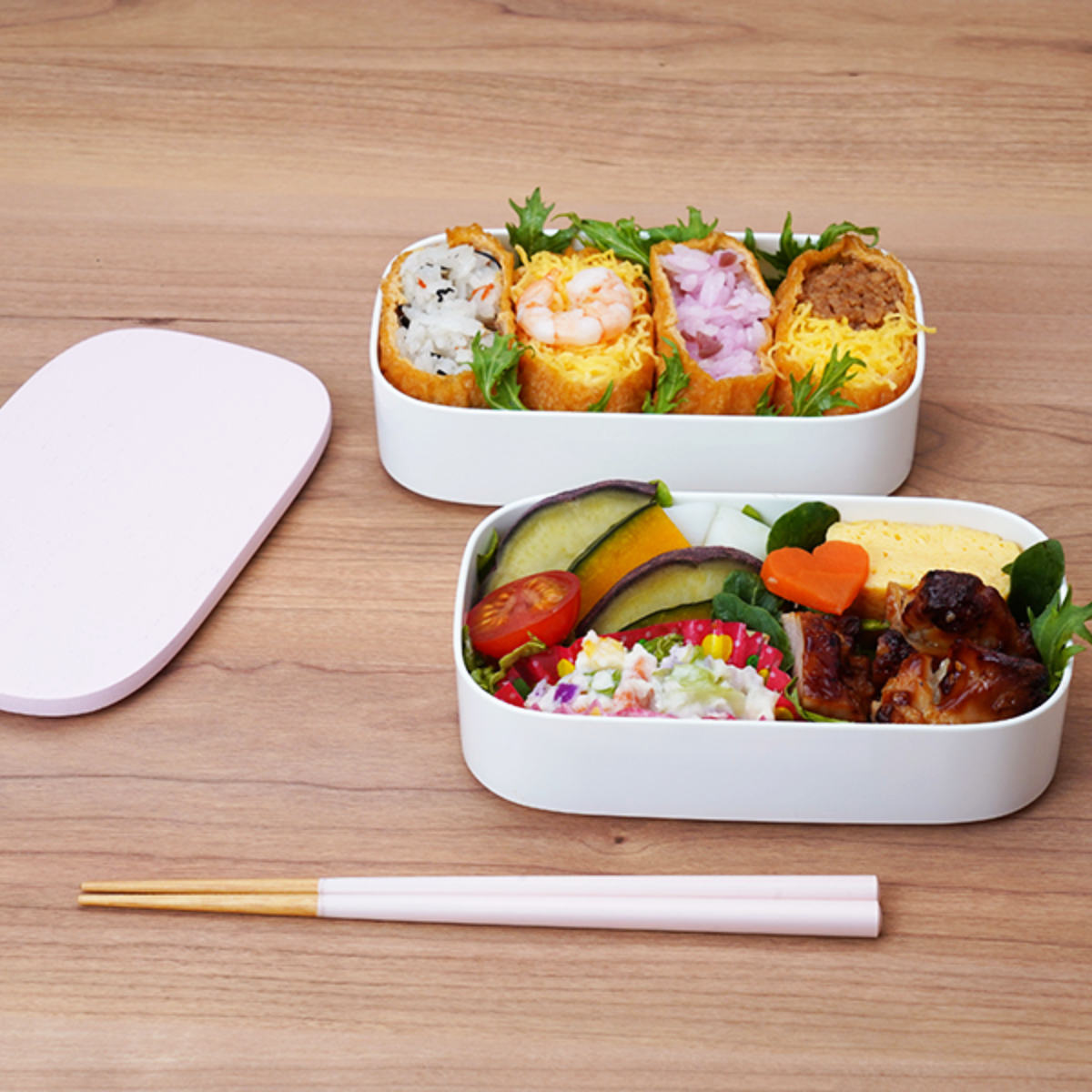 三好製作所 お弁当箱 2段 ヴァーレアヴァーリ Vaalea vari 520ml