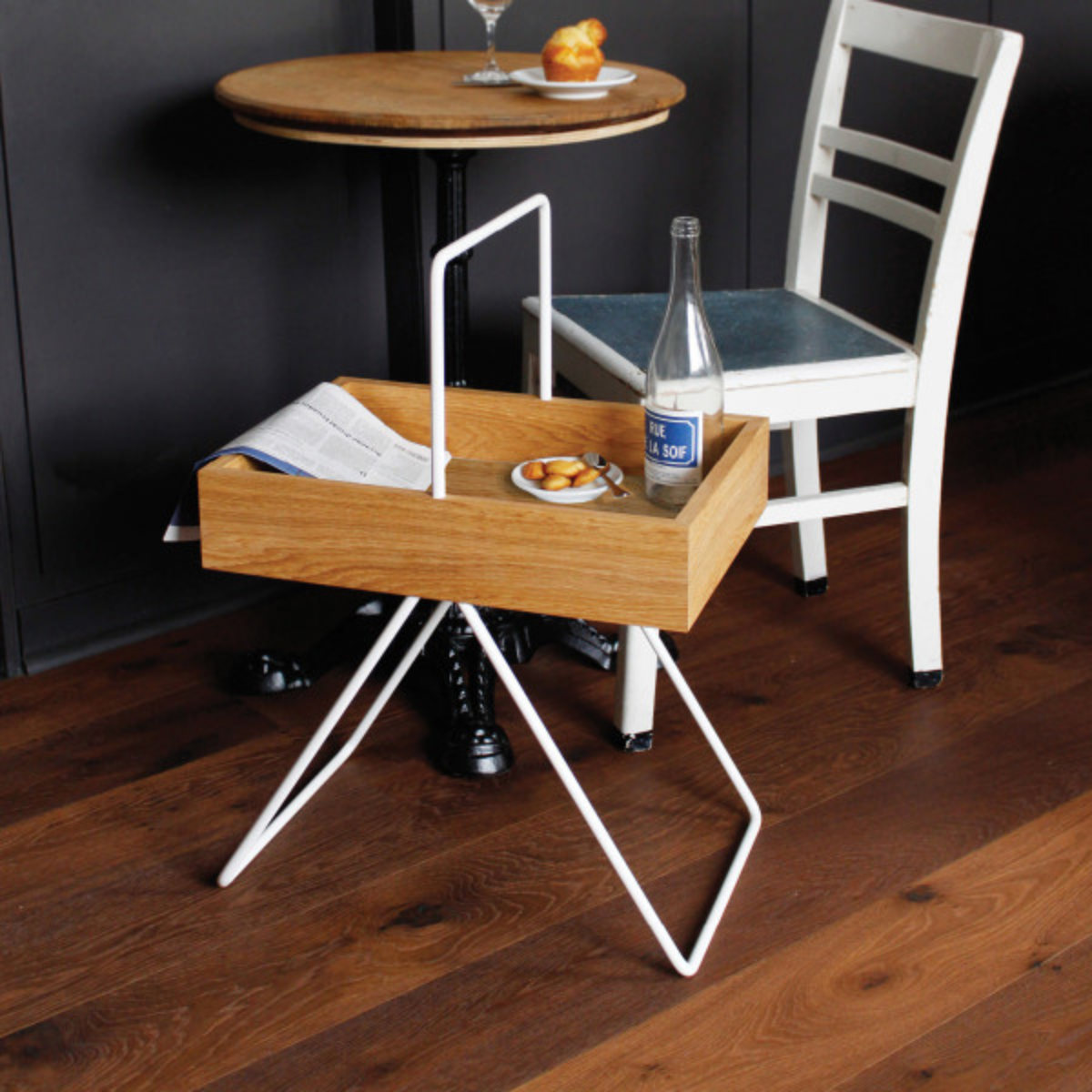 サイドテーブル Emil L サイドバイサイド （ ドイツ製 取っ手付き