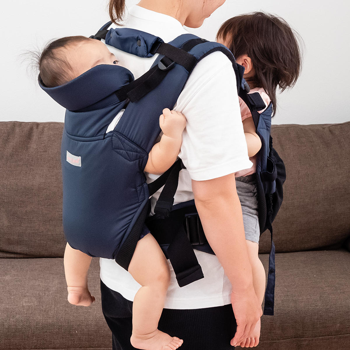 抱っこ紐 双子用 ツインズキャリー コネクト 日本製 （ 3WAY 抱っこ
